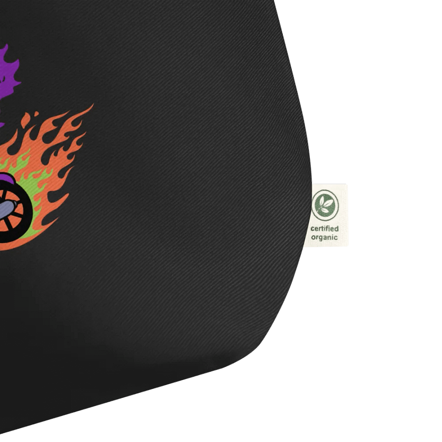 Bone to be Wild Colorful Organic Cotton Tote product image (4)