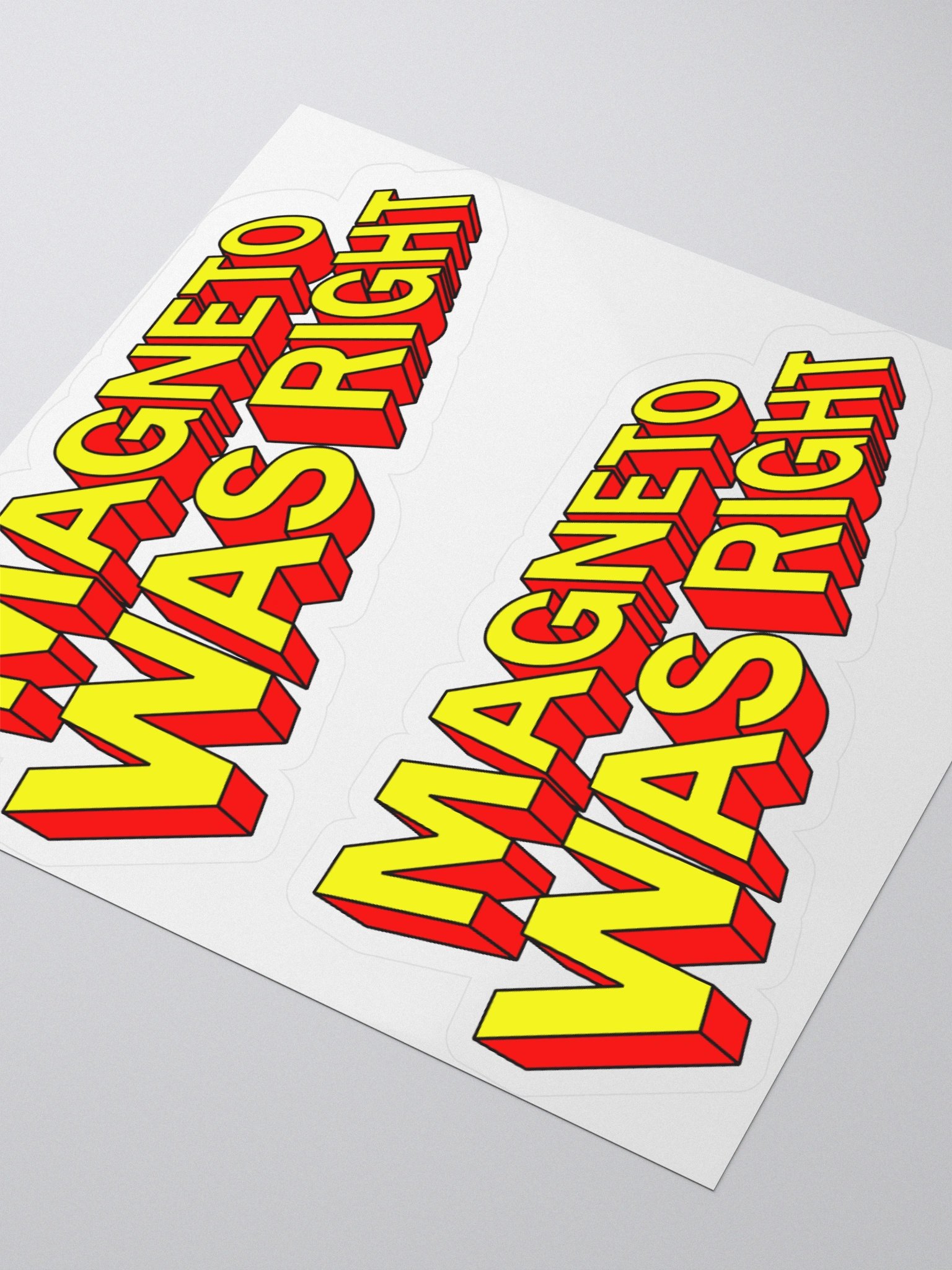 Magneto Was Right Stickers product image (3)