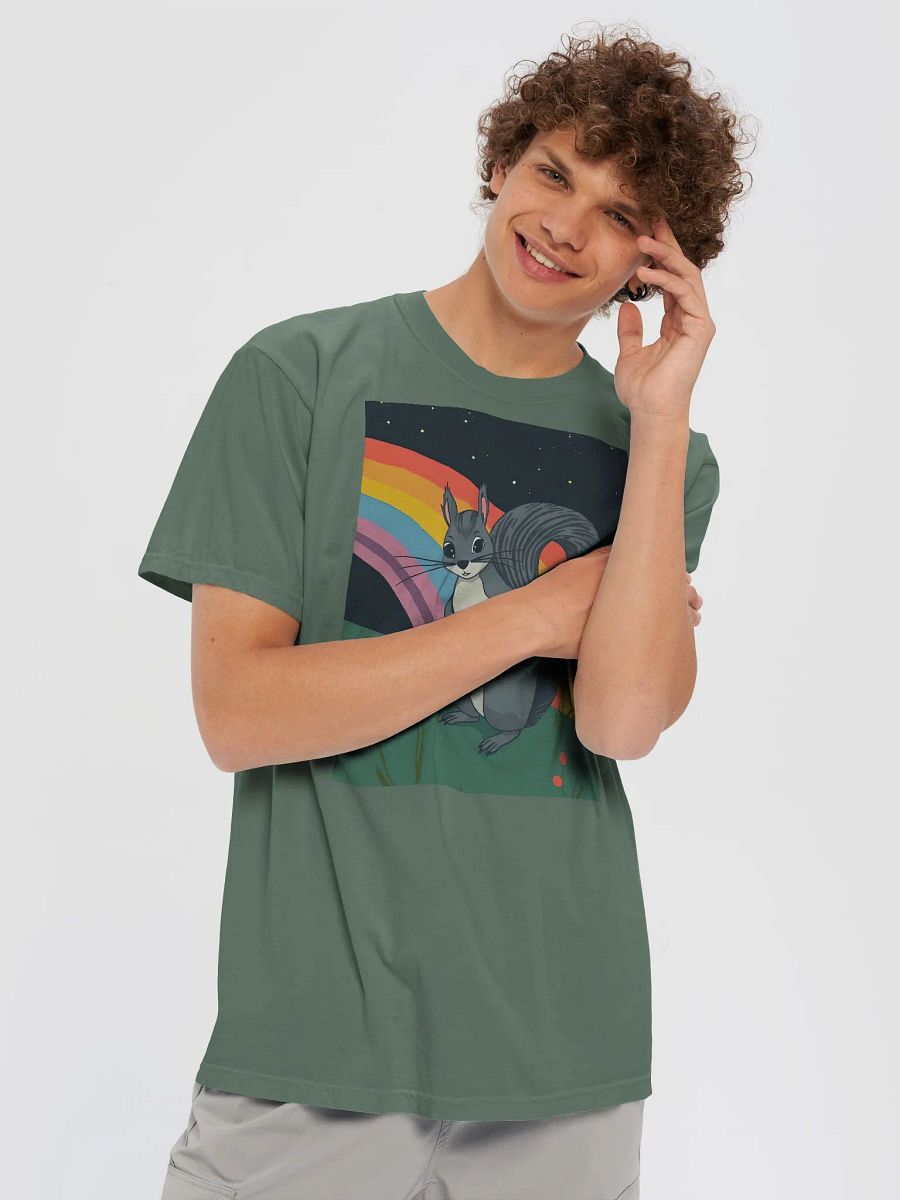 Vintage Comfort: Garment-Dyed Cotton Tee product image (5)