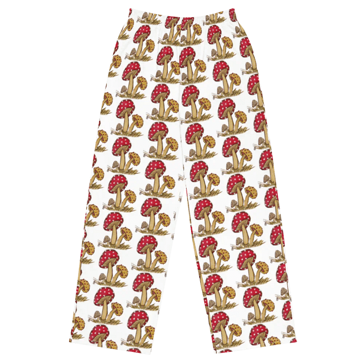 Magic Mushroom Unisex Wide-Leg Pants product image (1)