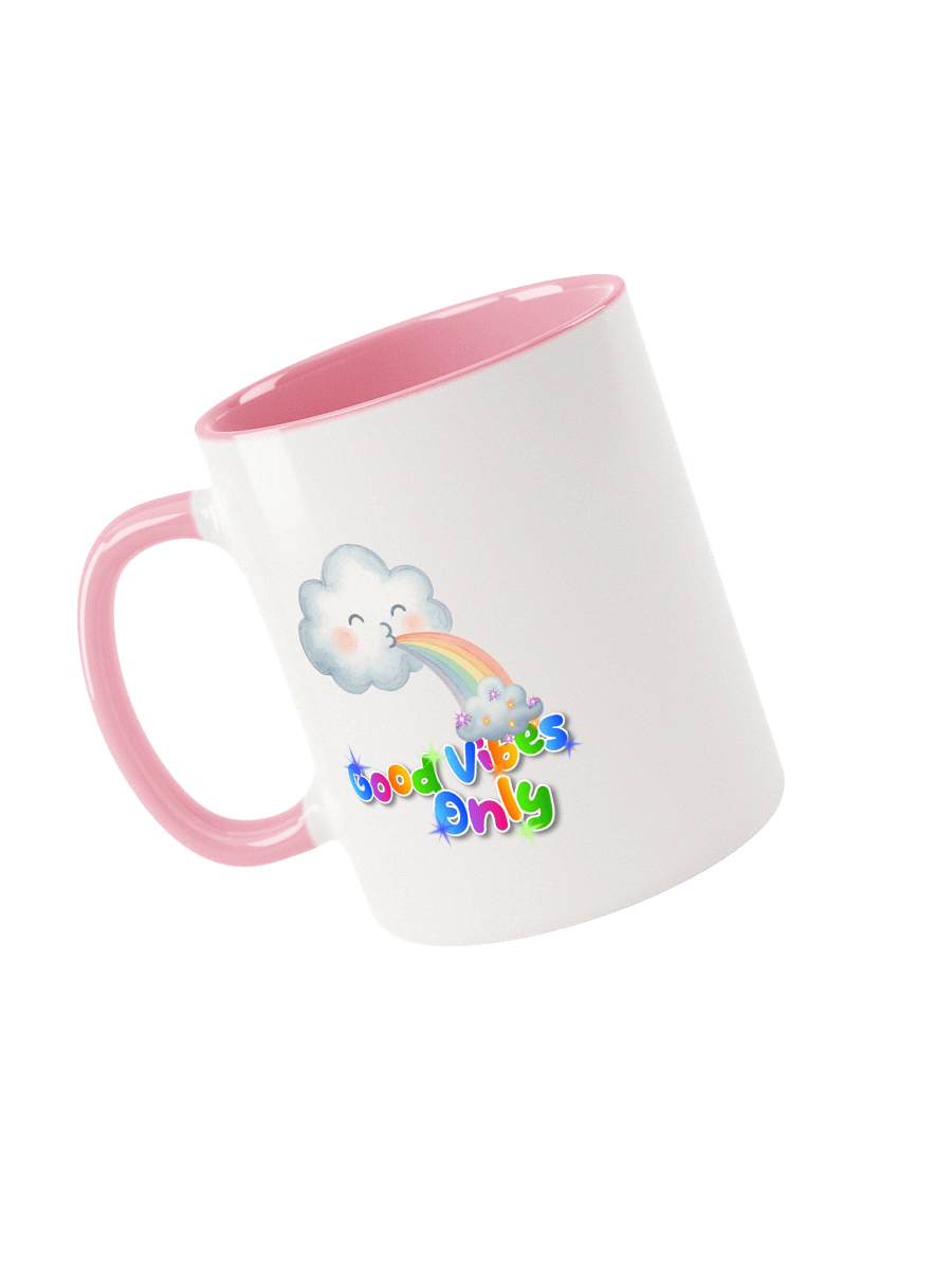 Good Vibes Only Vibrant Inner Colors Ceramic Mug product image (29)