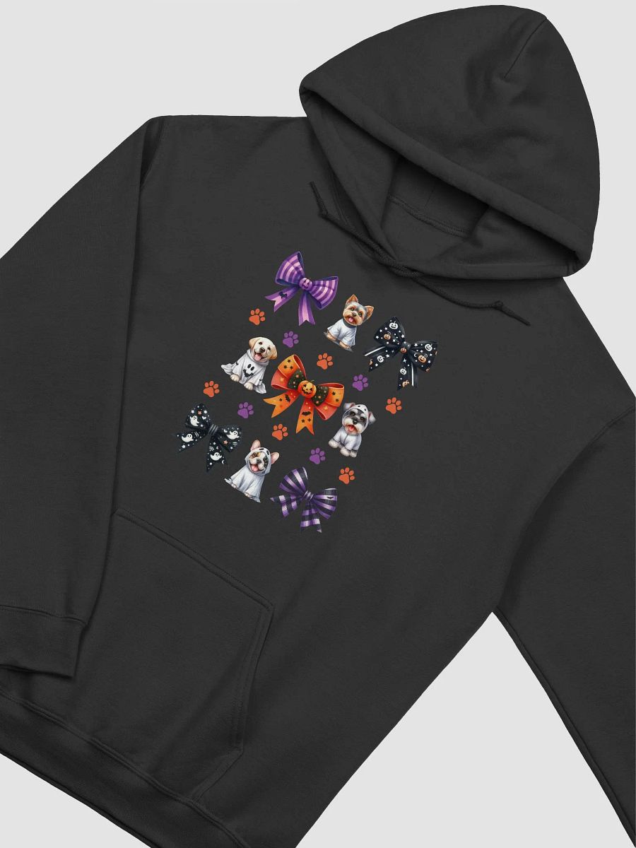 Cute Halloween Dog Ghosts and Bows T-Shirt Design4 product image (5)