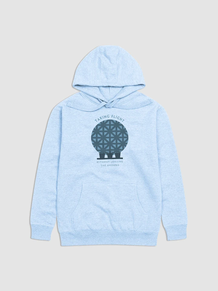 Drinking Around the World Disney Flight Hoodie: Blue Graphic on White or Blue product image (1)