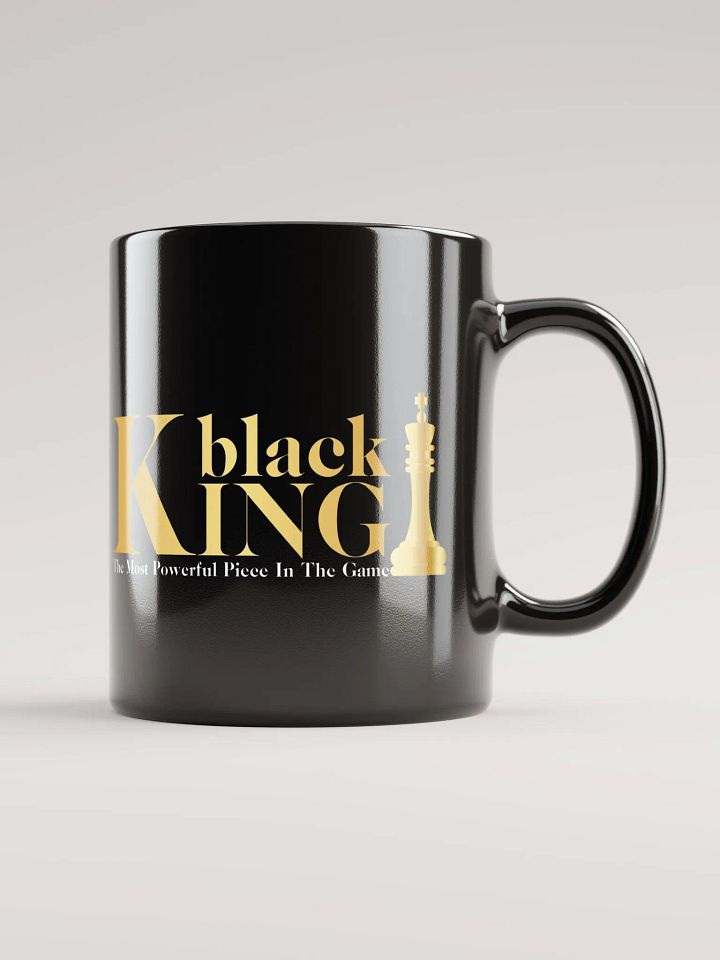 Black King Black Glossy Mug product image (2)