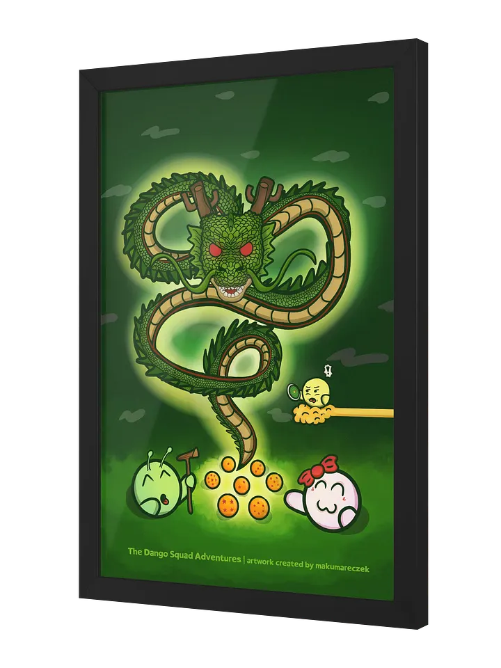 Dango Dragon - Framed Poster product image (2)