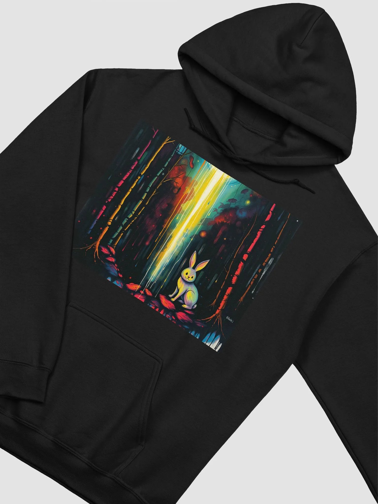 Enchanted Forest Rabbit Hoodie product image (2)
