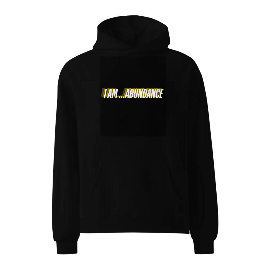 I AM ABUNDANCE - Unisex Oversized Hoodie product image (1)
