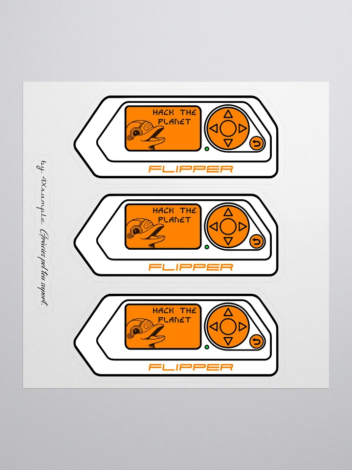 Flipper zero Hack the planet - Adhesius product image (1)