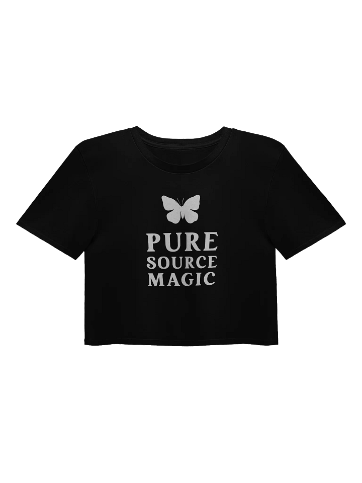 Pure Source Magic 🦋 Cropped Women's Tee product image (1)