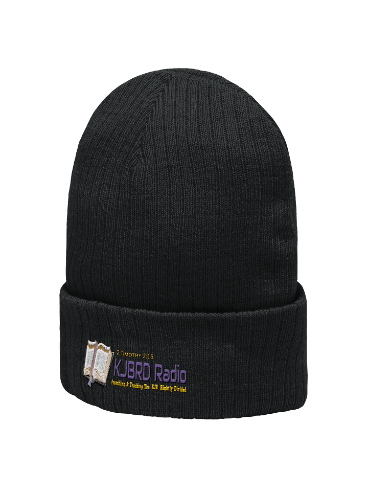 KJBRD Radio Ribbed Knit Beanie product image (5)
