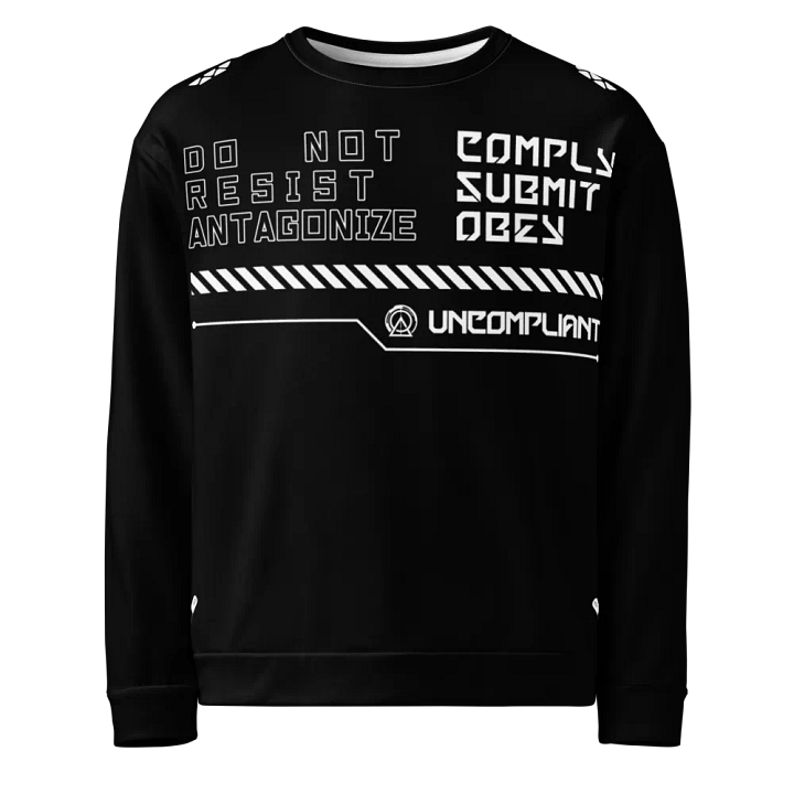 The Statement Sweatshirt - Black product image (2)