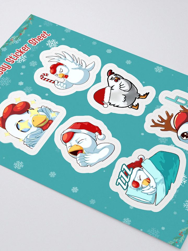 Holiday Emote Sticker Sheet! product image (2)