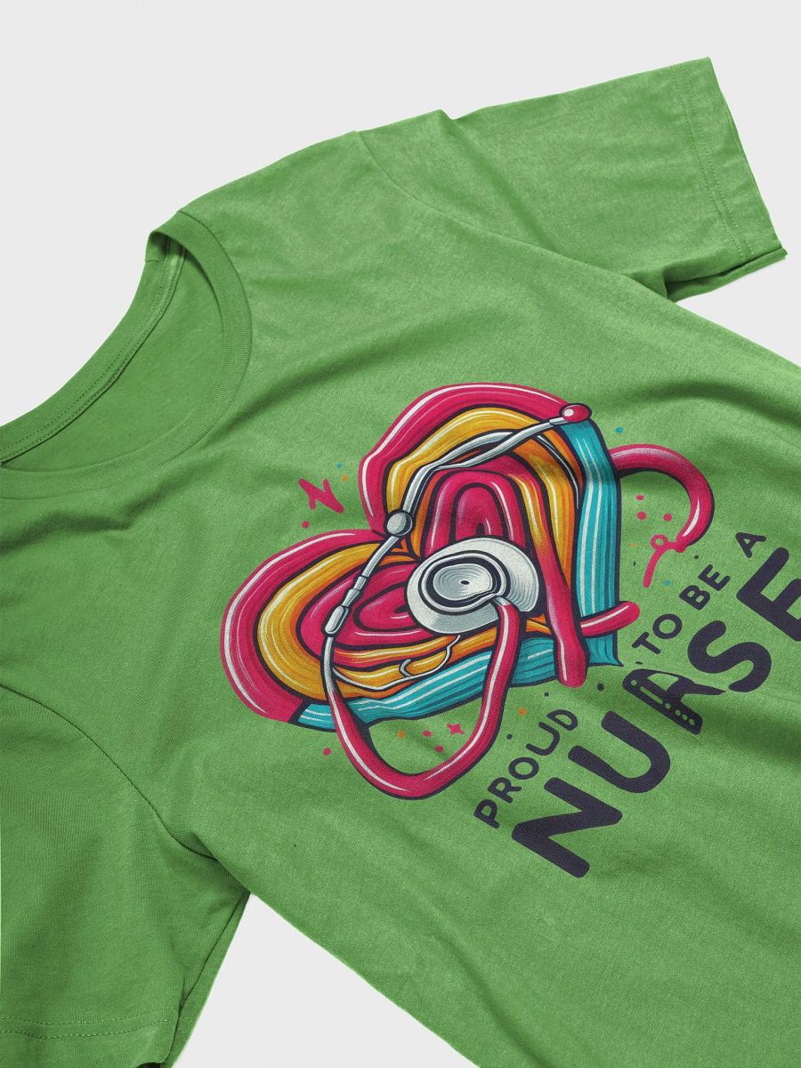 Heartbeat Nurse Stethoscope T-shirt product image (31)