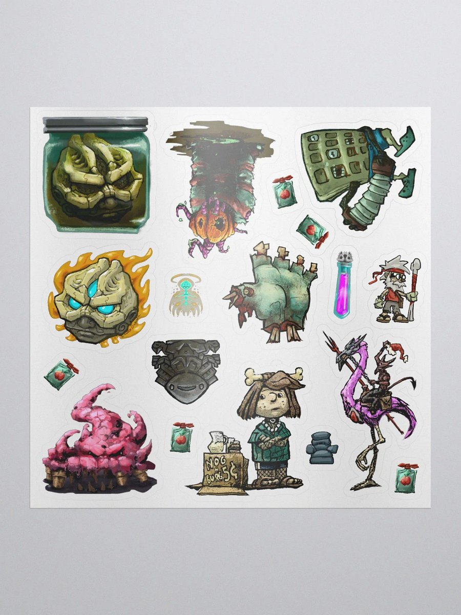 Netsketches, art prompt sticker sheet 01 product image (1)