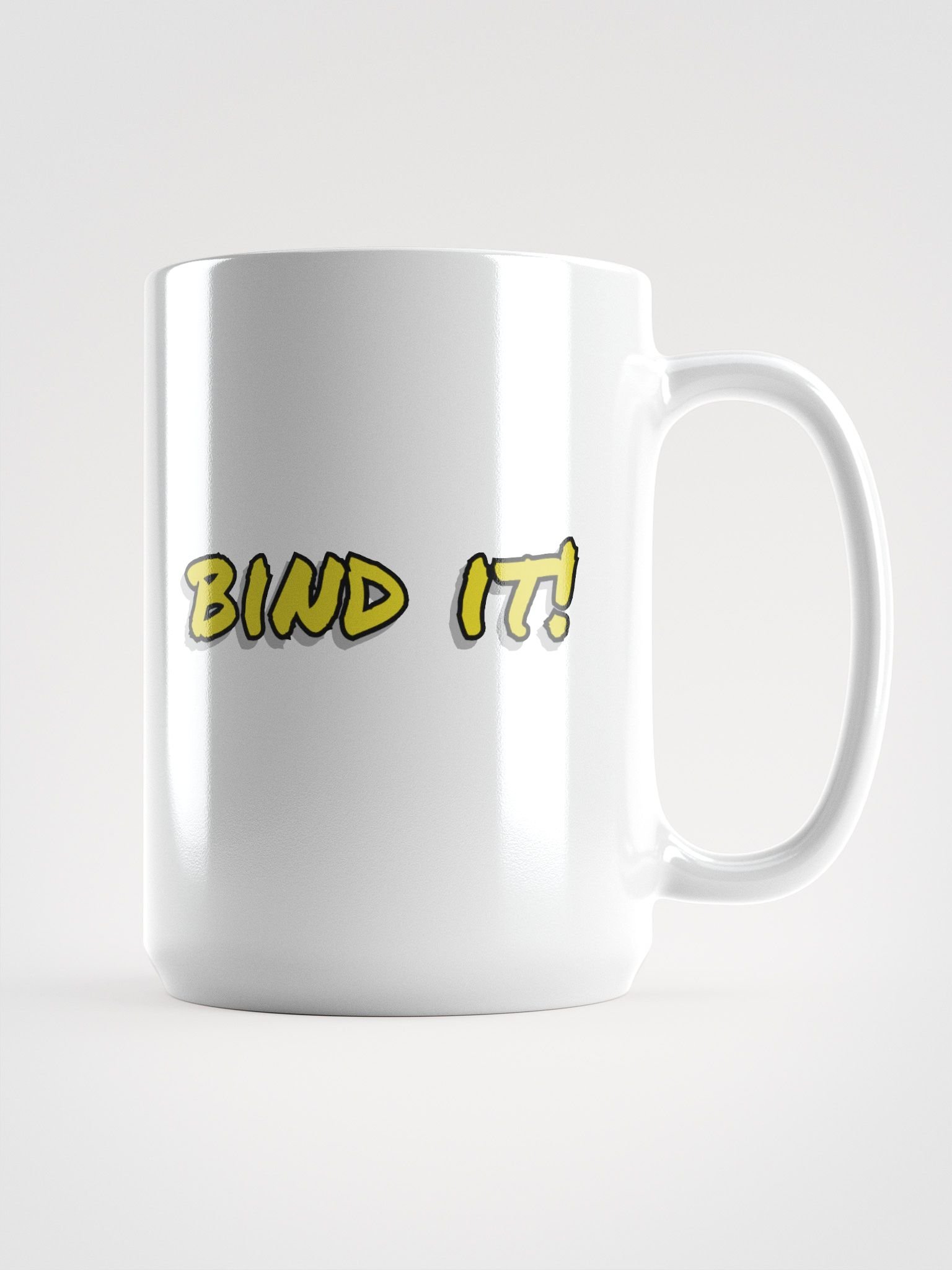 Bind it White Mug product image (1)