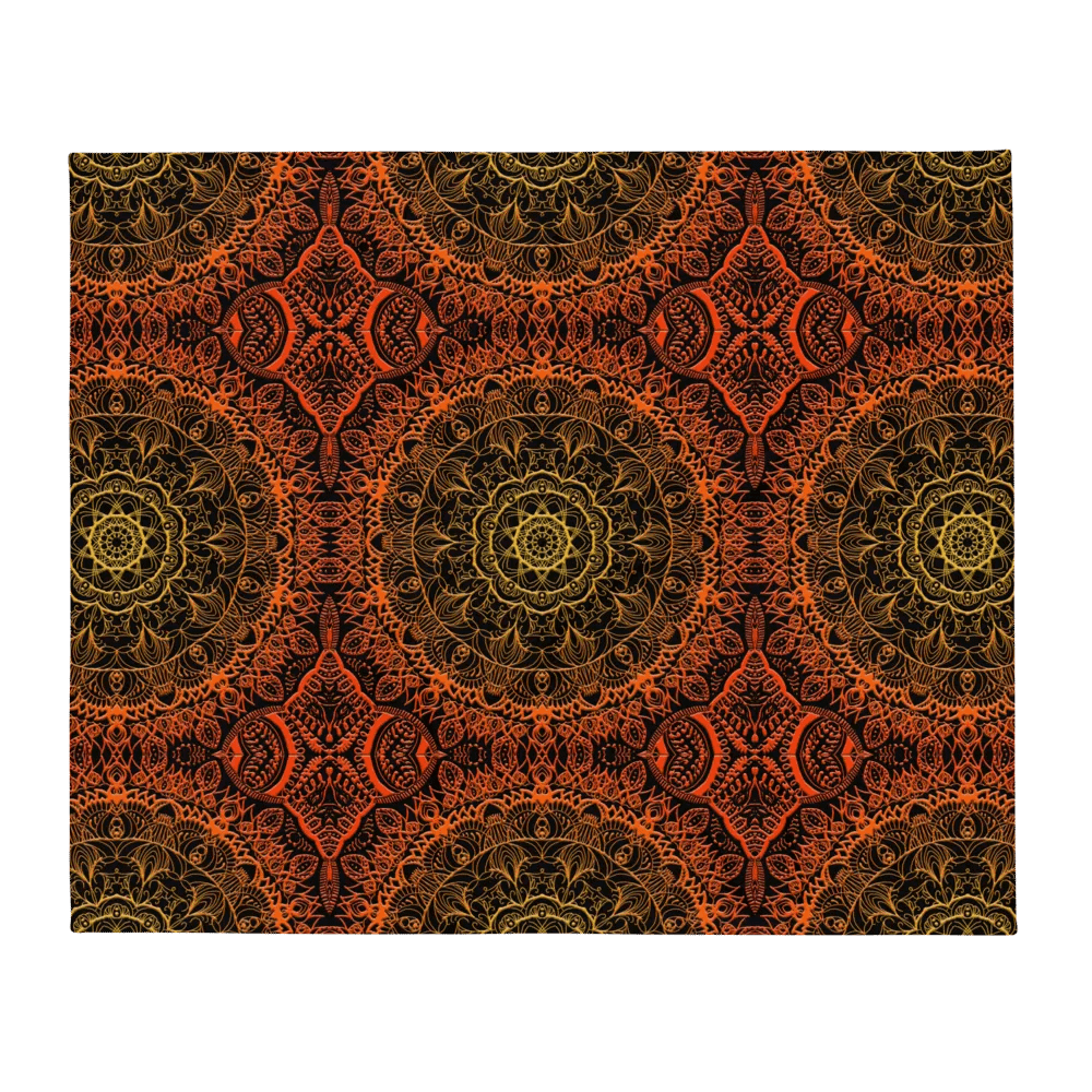 Mandala Dreams Throw Blanket product image (2)