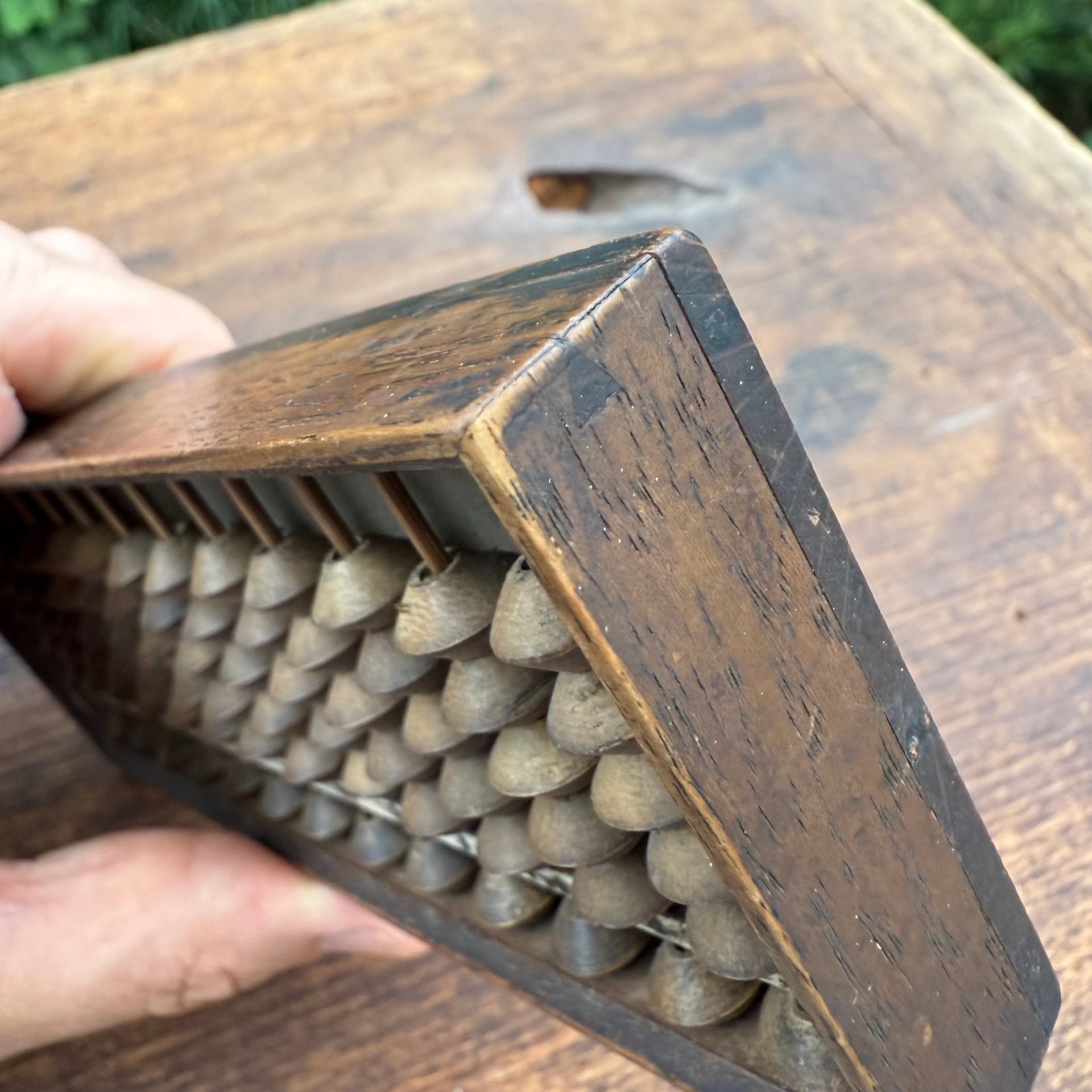 🎎 Antique Japanese Soroban Abacus (Small Merchant’s Model) – Early Showa or Earlier – Japan Antique Roadshow product image (5)