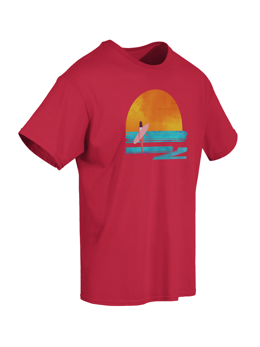 Surf Girl Sunset Tee | Retro Ocean Vibes & Vintage Summer Style product image (20)