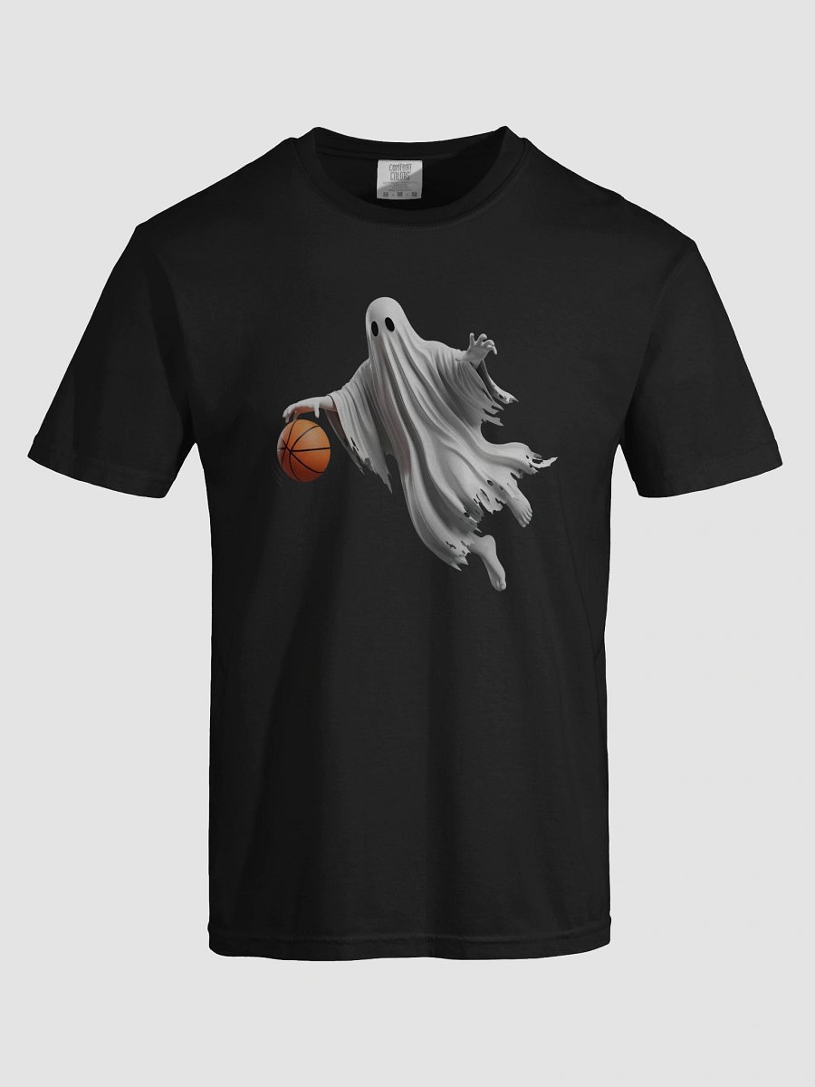 Spooky Hoops Ghost Basketball T-Shirt product image (43)