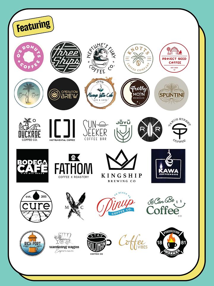 2025 Hampton Roads Coffee Passport product image (2)
