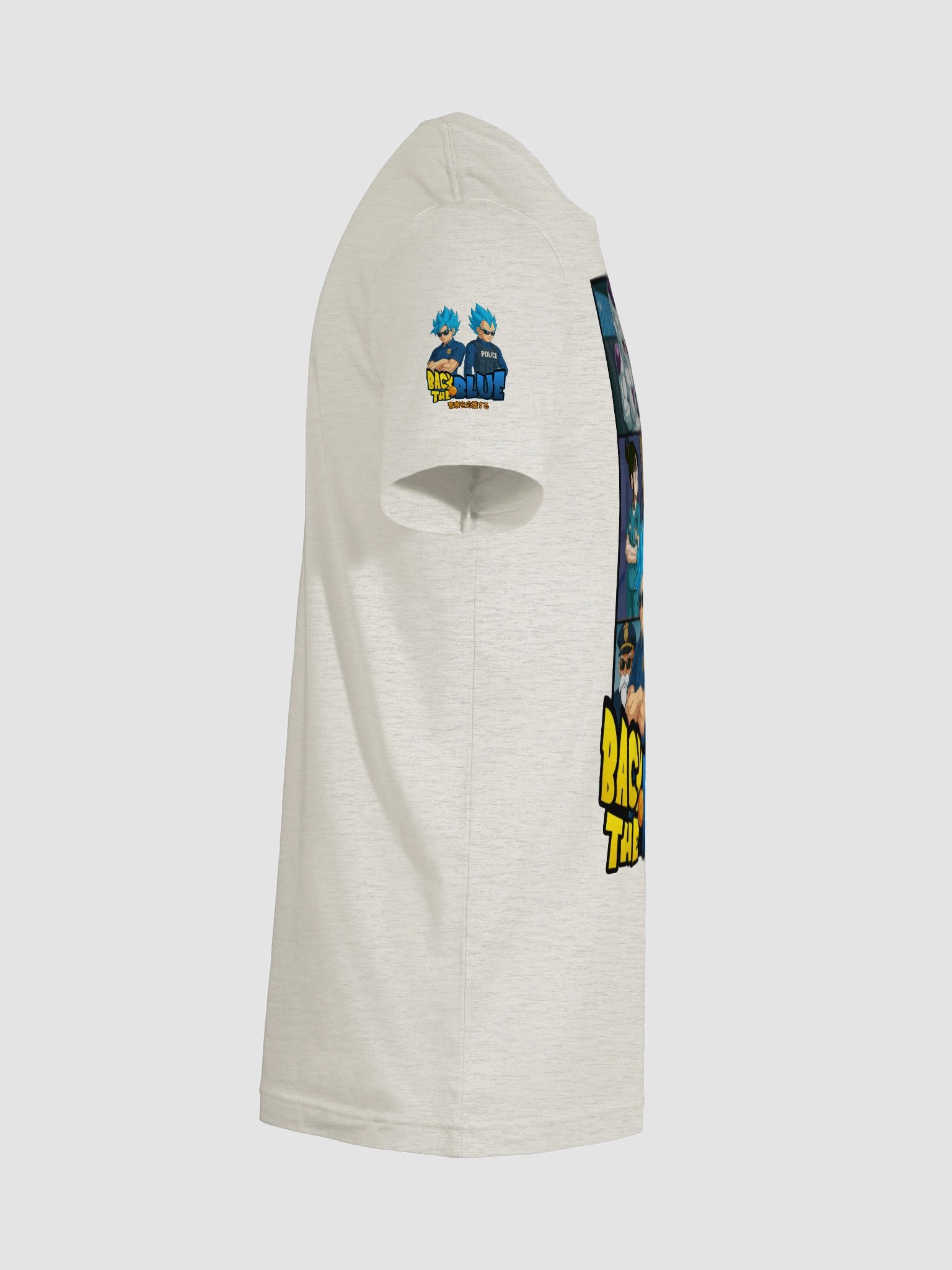 Blue Hair Police Duo T-Shirt product image (6)