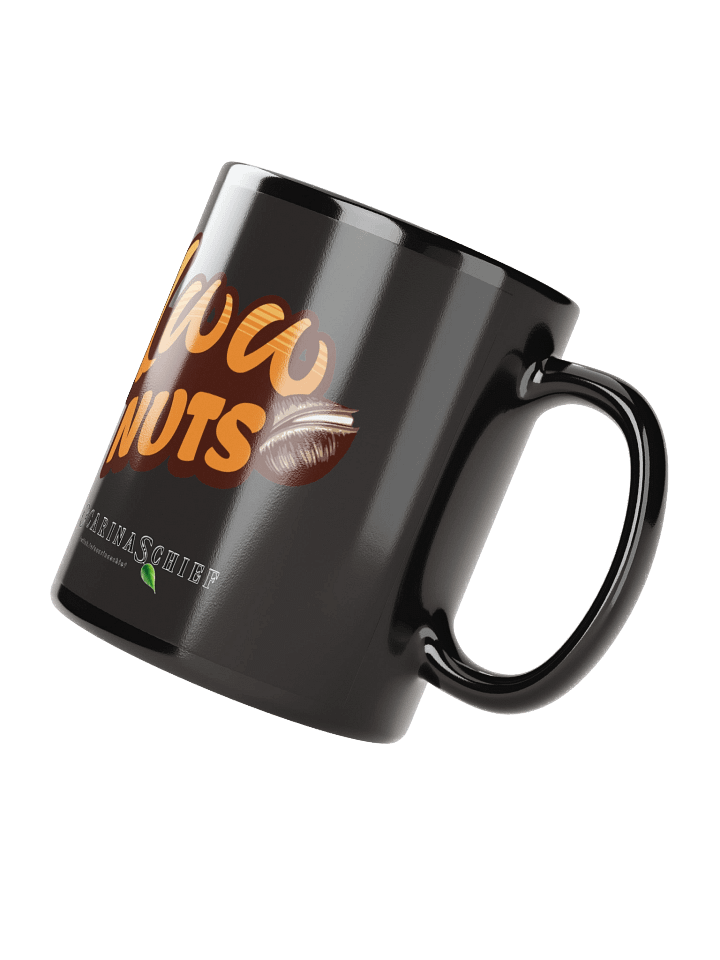 Aww Nuts Black Glossy Mug product image (2)