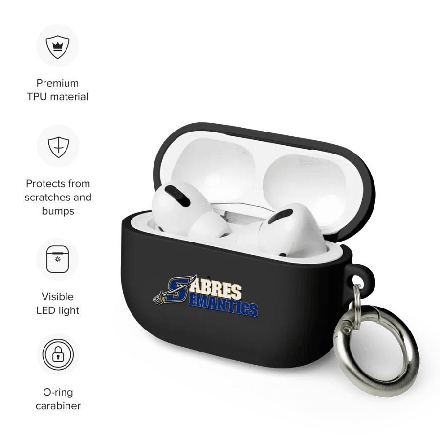 Sabres Semantics Air Pod Case product image (6)