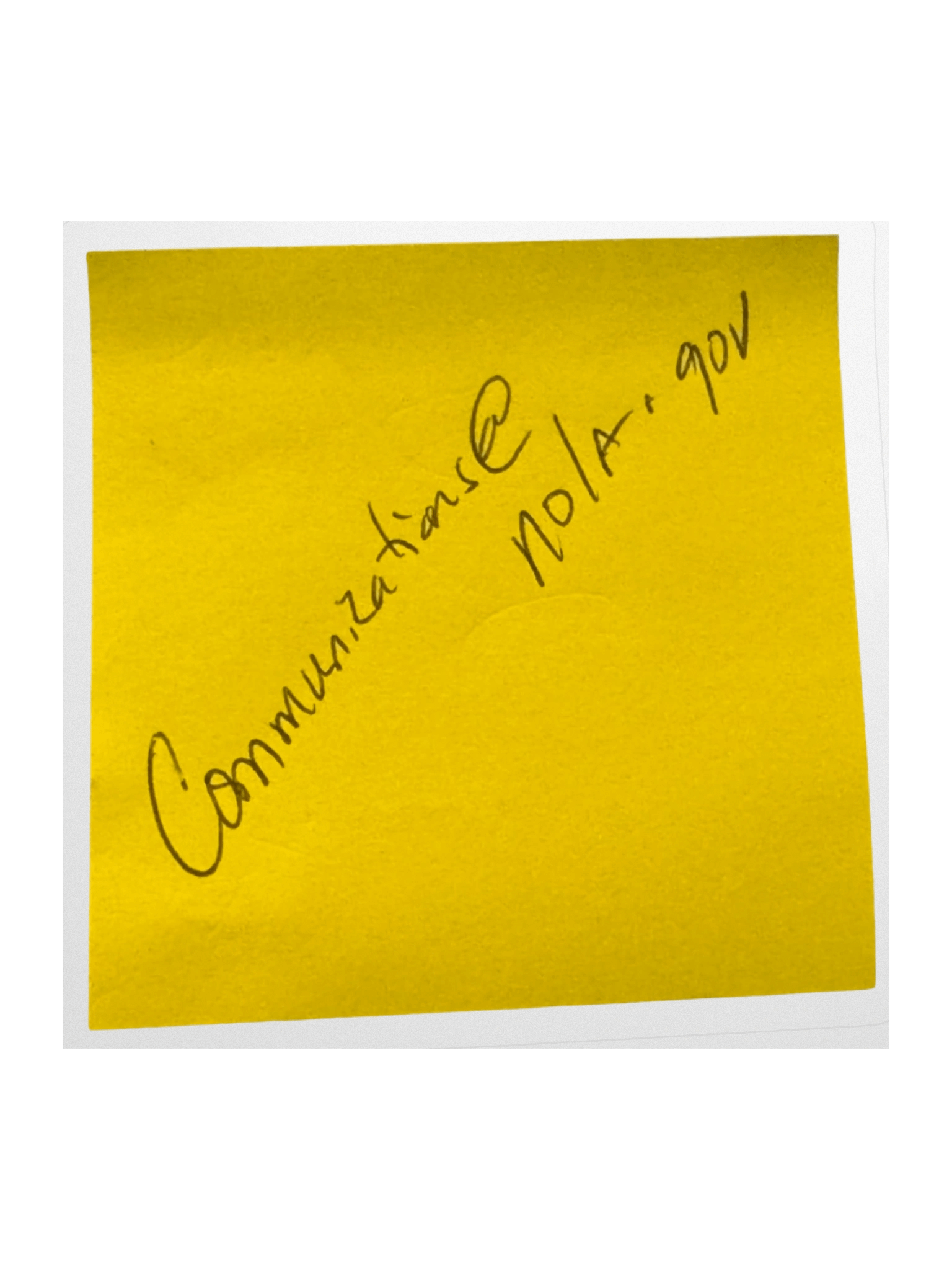N.O. Communizations Sticky Note product image (2)