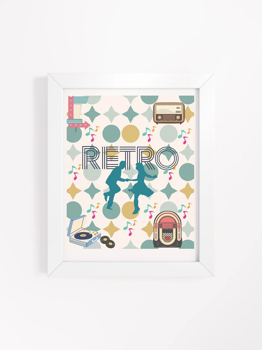 Vibrant Ayous Wood Framed Matte Poster product image (40)