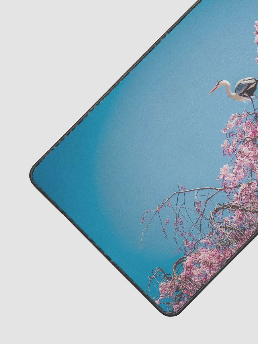 Dani Photography Series: Kyoto Bird Desk Mat 12" x 22" product image (2)
