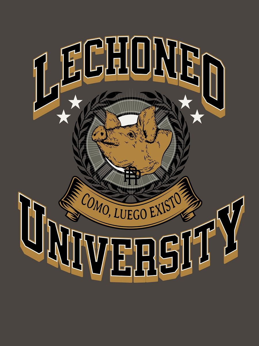 Lechoneo University Camiseta Unisex product image (1)