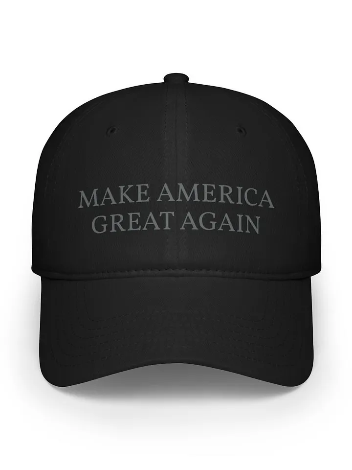 Dark MAGA Hat product image (1)