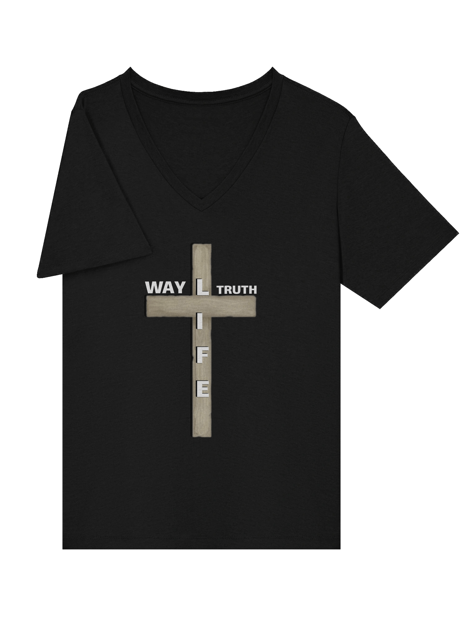 Way Truth Life V-Neck T-Shirt product image (6)