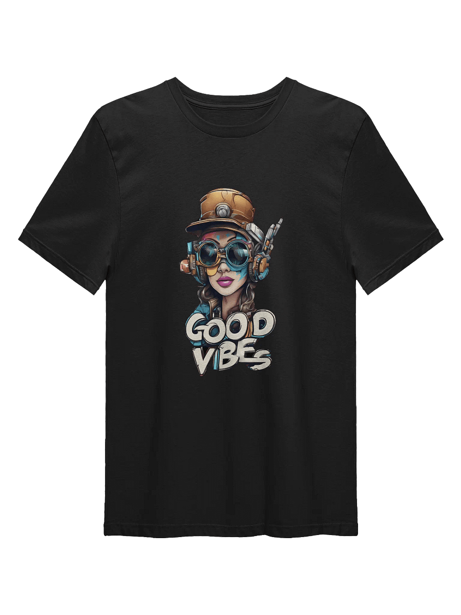 'Good Vibes' Steampunk Pop Art Fusion Comfy T-Shirt product image (1)