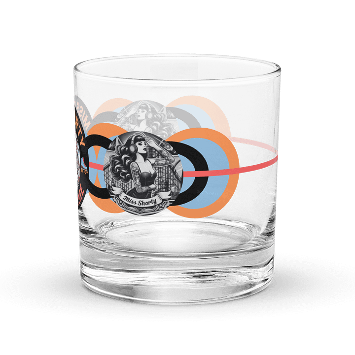 Miss Shorty True Crime Rocks Glass product image (2)