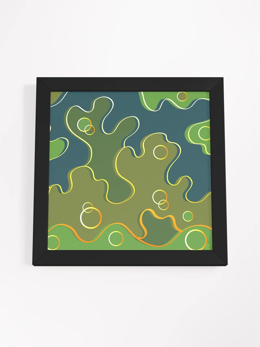 Fluid Motion Framed Art Poster - Abstract Landscape No. 5 product image (54)
