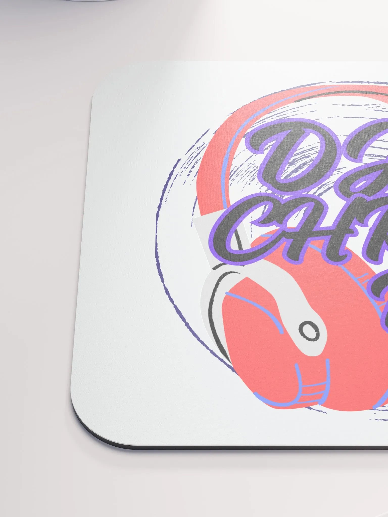 Mouse Pad With Red Graphic product image (6)