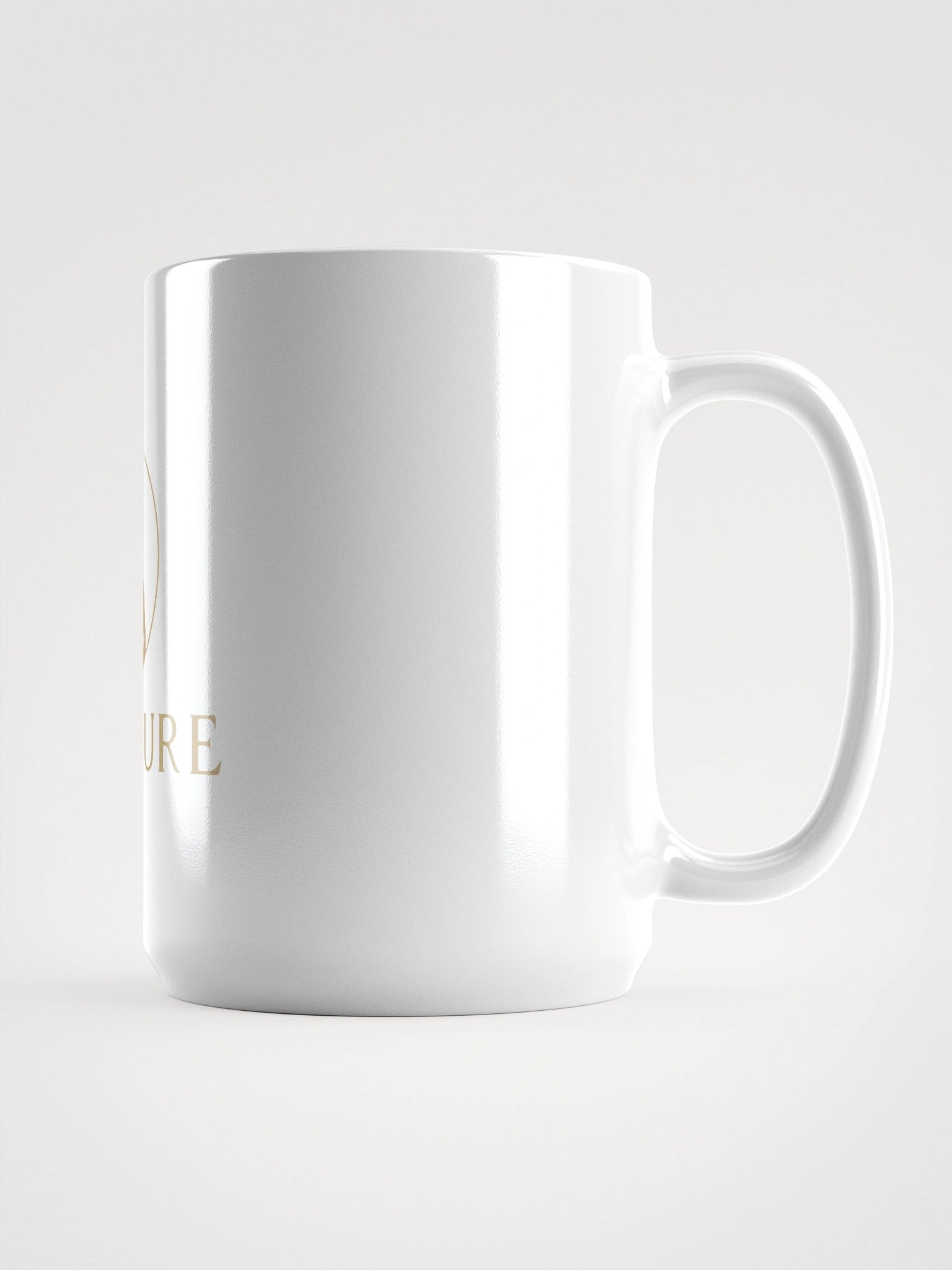 Monture Emblem White Glossy Mug product image (1)