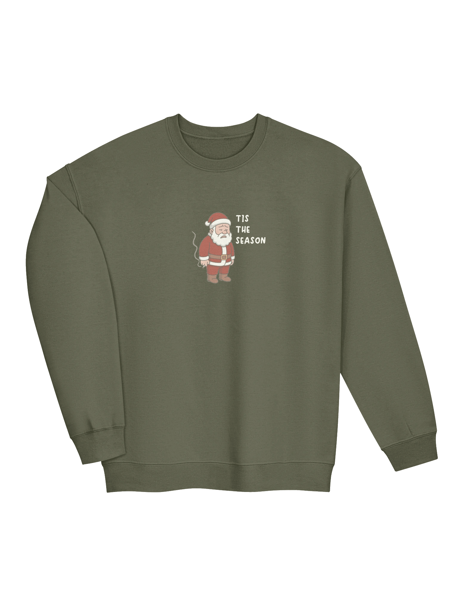 Stressed Santa Sweatshirt product image (18)