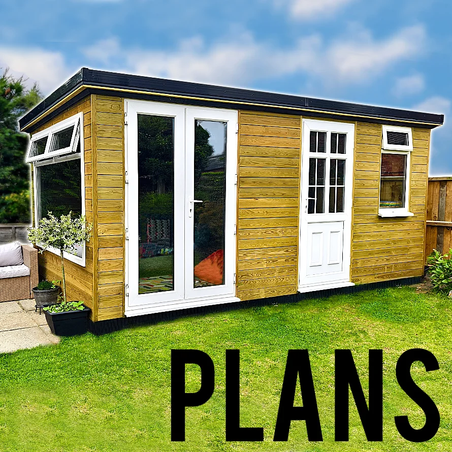 10 x 8ft (3m x 2.4m) Shed Plans (Digital PDF File) product image (1)