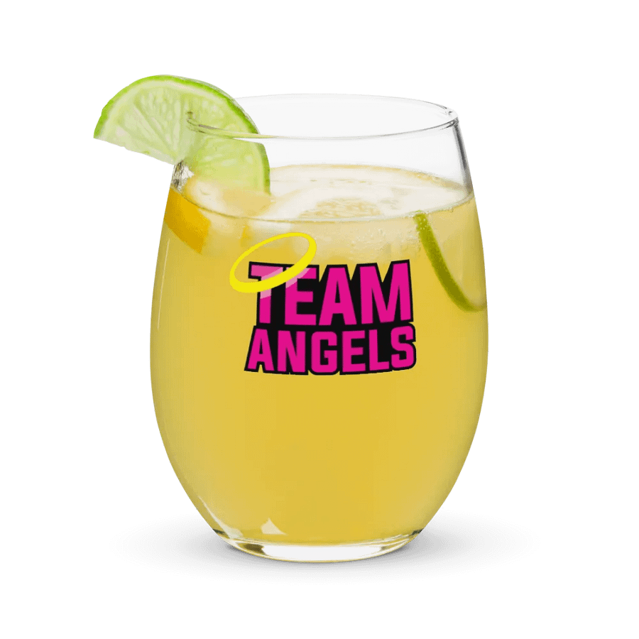 Team Angels Wine Glass product image (10)