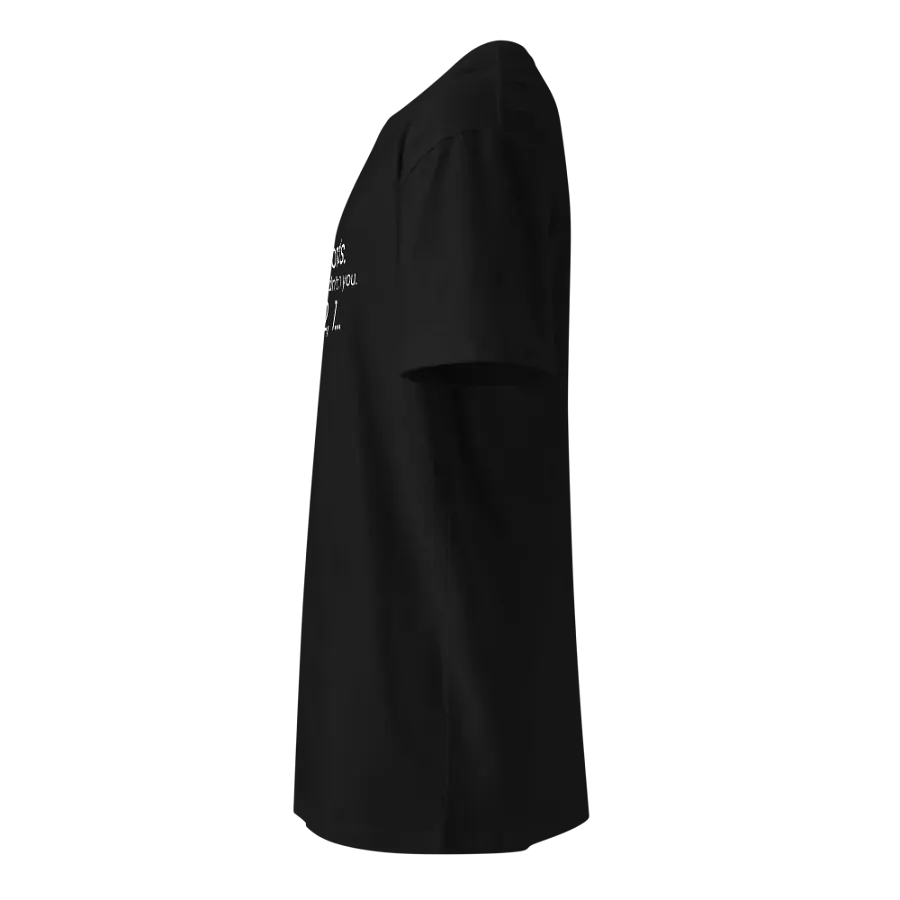 3 Seconds - Funny Text T-Shirt - Snarky Humor - Quote T-shirt - AS Colour Unisex Premium T-Shirt product image (4)