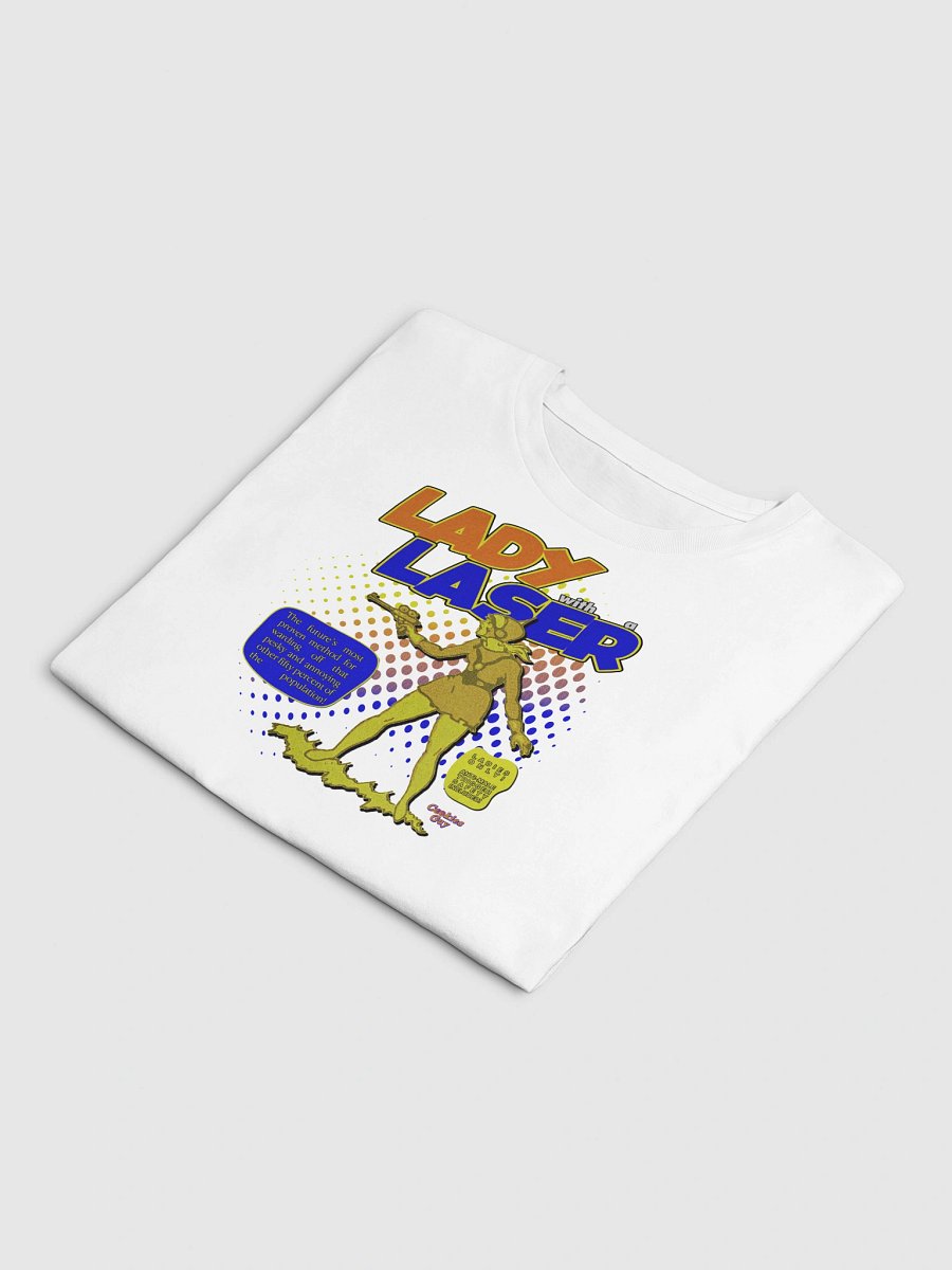 "Lady With A Laser" Retro Comic Crop Top product image (11)