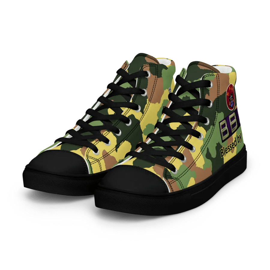 Camouflage BBG High Tops - Black Soles product image (7)