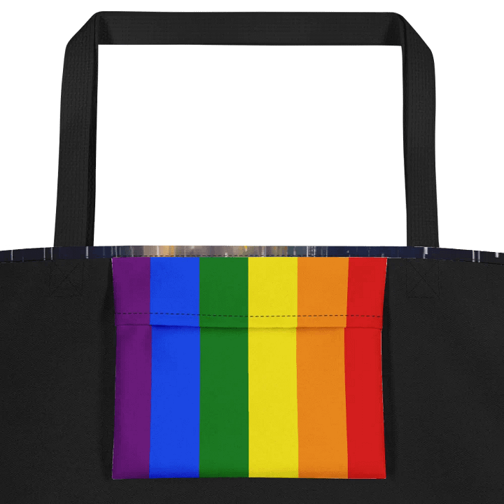 Gay Love In The Rain – Romantic Tote Bag product image (2)