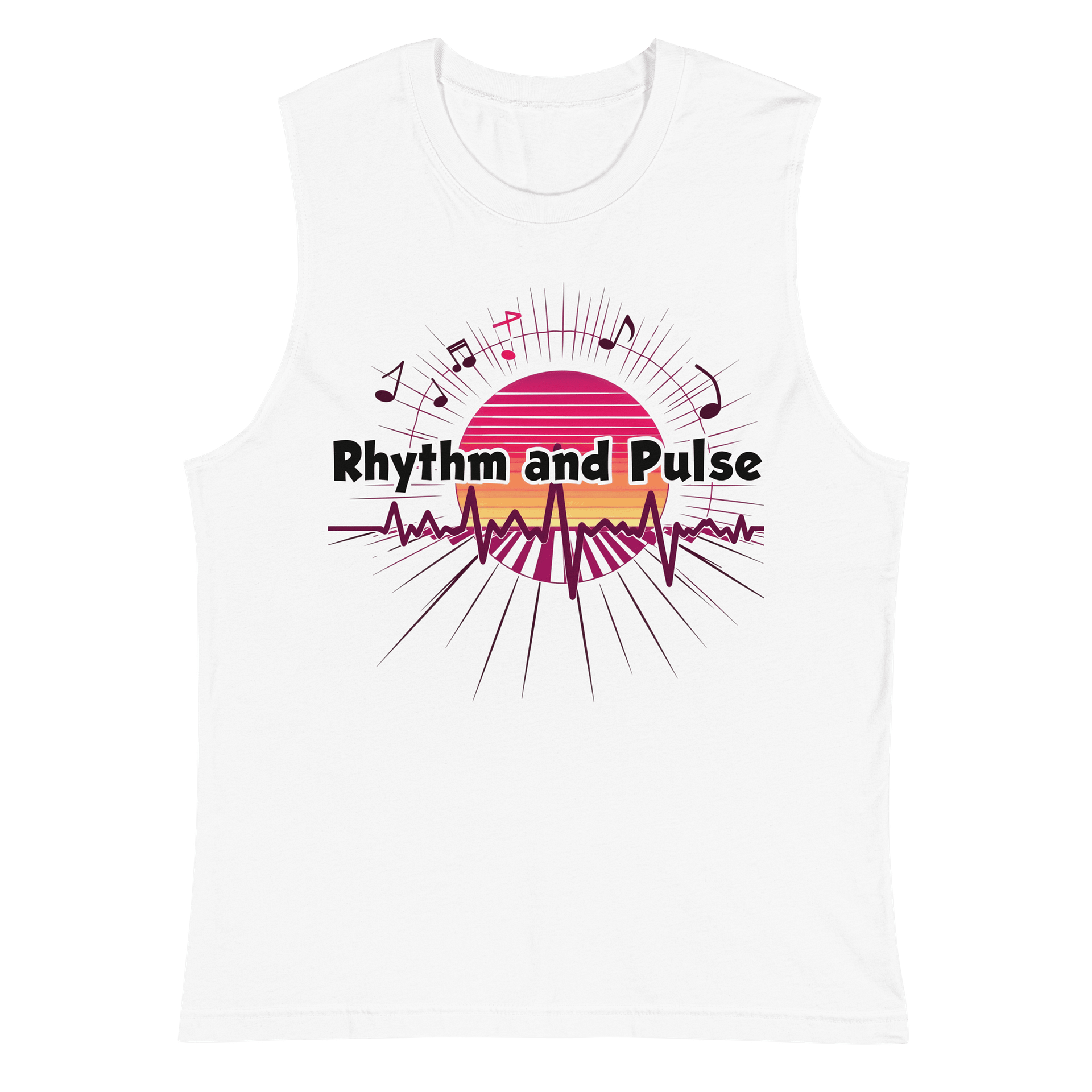 Sunset Rhythm Muscle Tank product image (2)