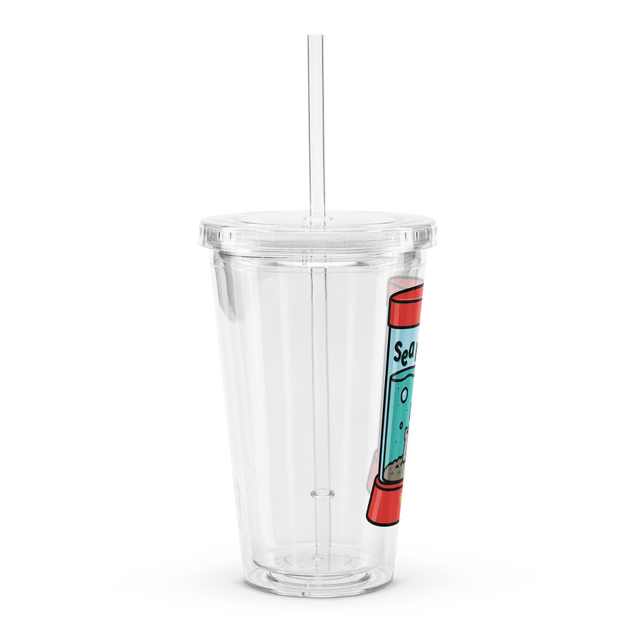 The Sea Monkey - Double Wall Clear Plastic Tumbler product image (5)