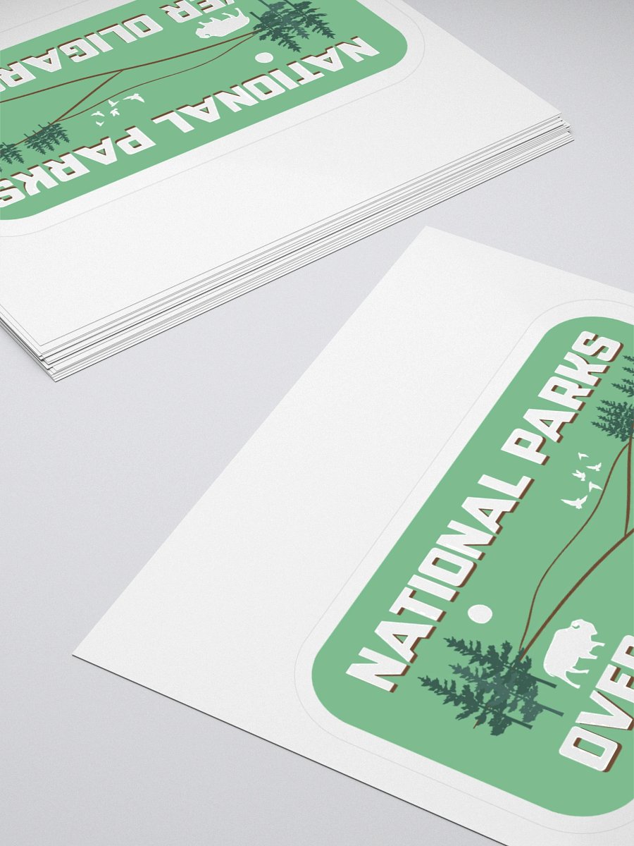 National Parks Over Oligarchs - Green product image (4)