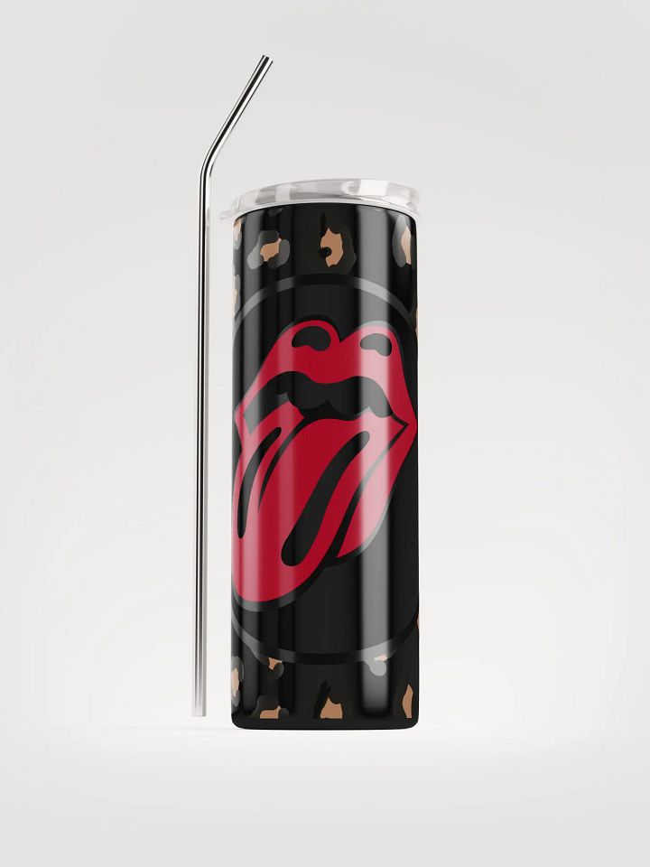 Rock Legends Collection - Leopard and Tongue Design 20 oz Tumbler - Inspired by Rock Legend Aesthetics product image (1)