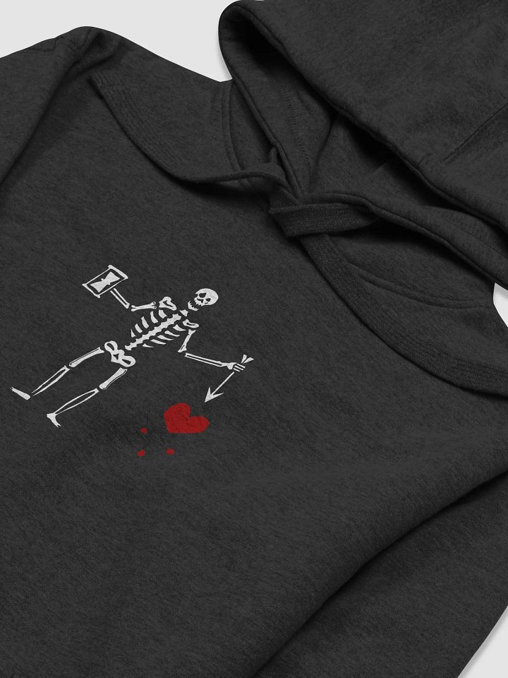 Skeleton Stabbing A Heart Hoodie product image (2)